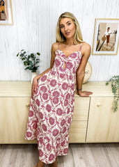 Geometric Print Classic Dress