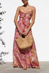 LYAM - TROPICAL PRINT SUMMER JUMPSUIT