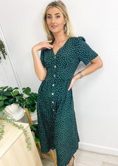 Polka Dot Casual Dress