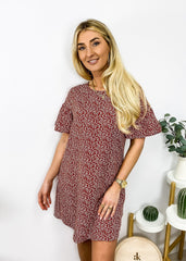 Floral Bell Sleeve Dress