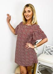 Floral Bell Sleeve Dress