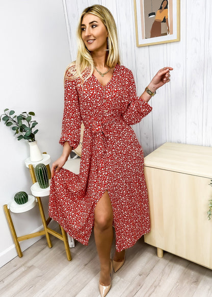 Ditsy Floral Classic Dress