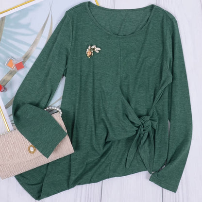 Color Twist Knot Dress