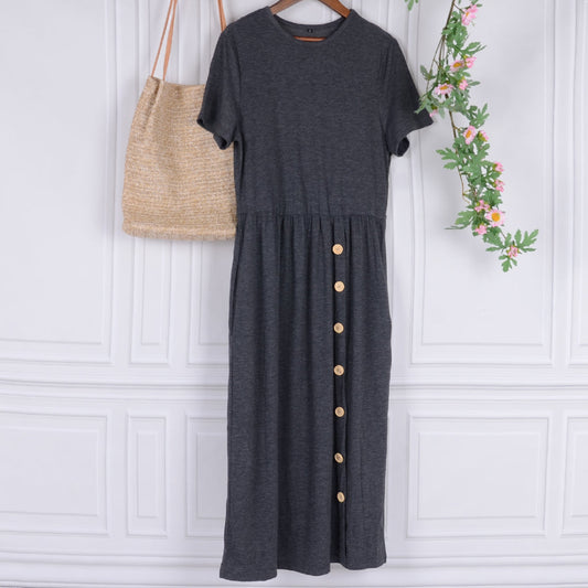 Button Down Layering Dress