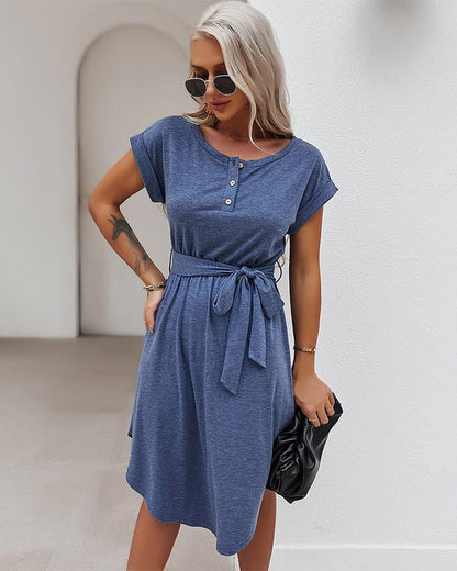 Henley Tie Classic Dress