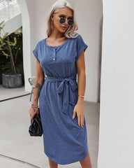 Henley Tie Classic Dress