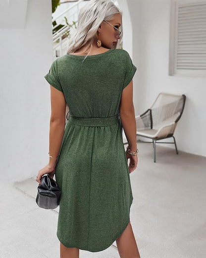 Henley Tie Classic Dress