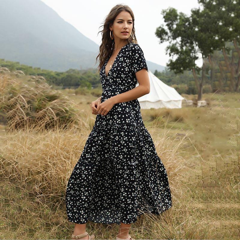 With Wind Spring Dress
