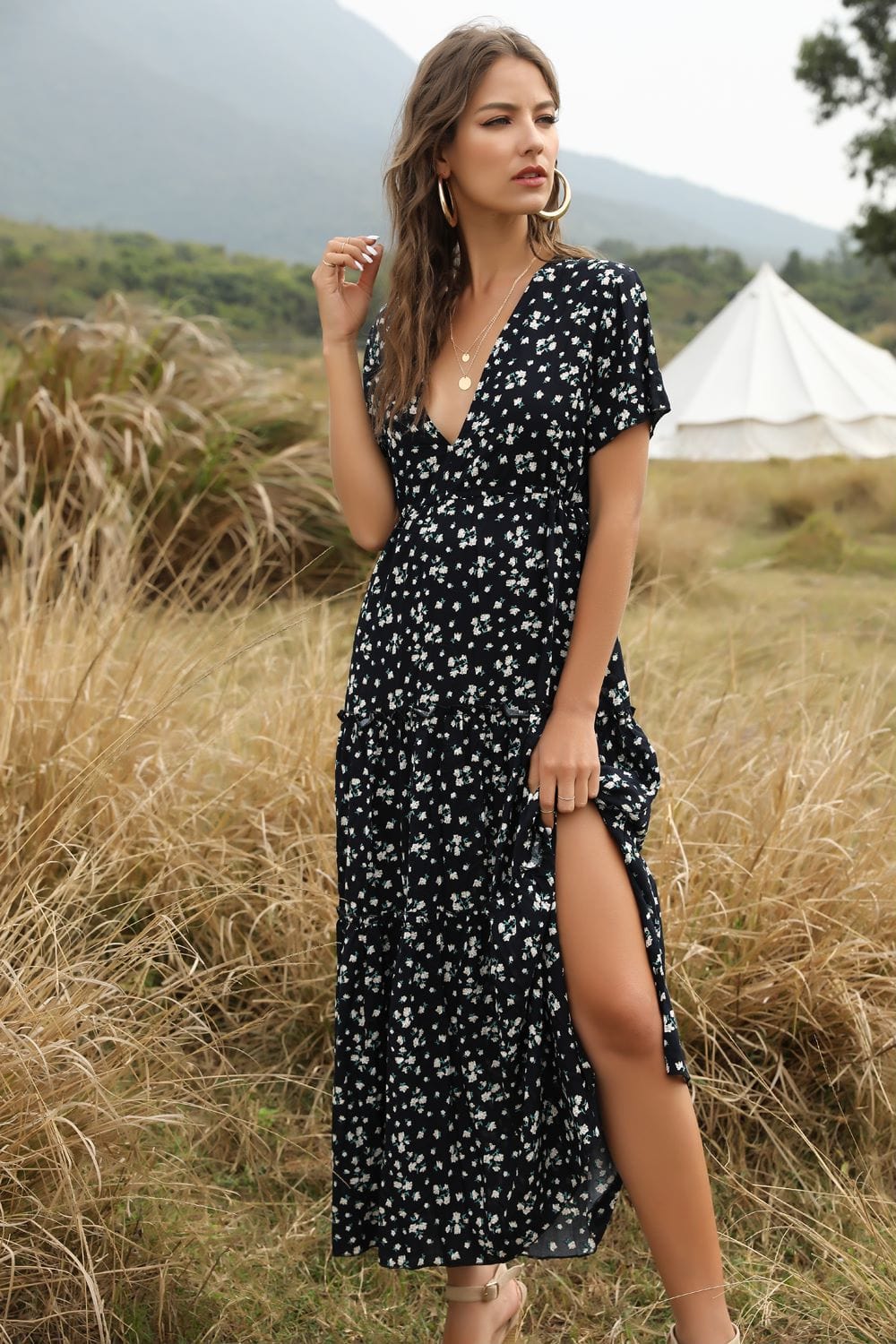 With Wind Spring Dress