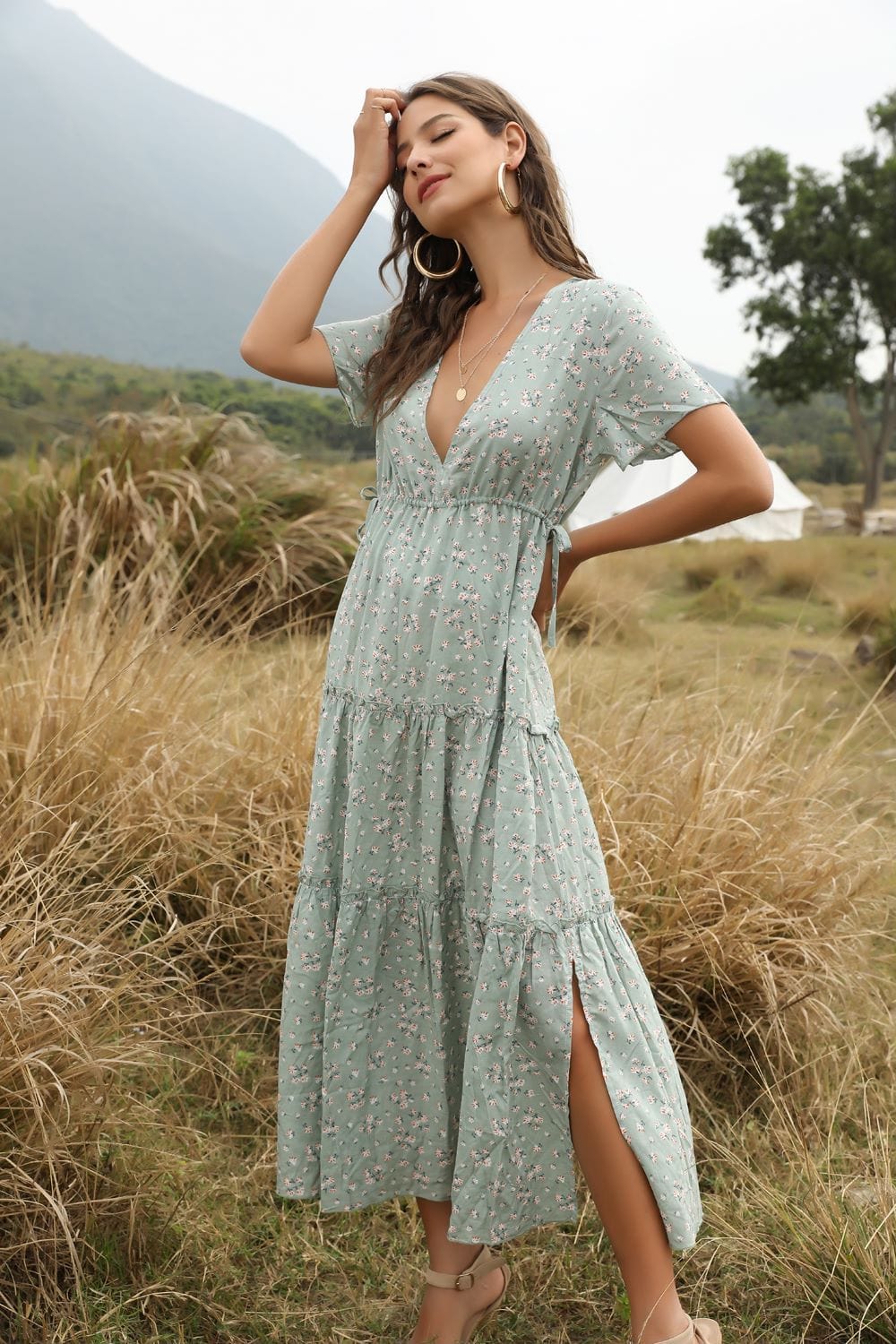 With Wind Spring Dress