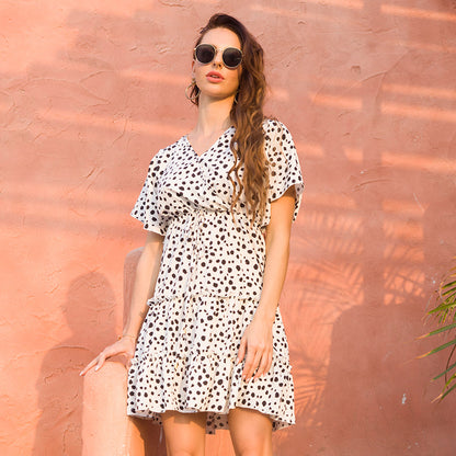 Floral Print Tiered Dress
