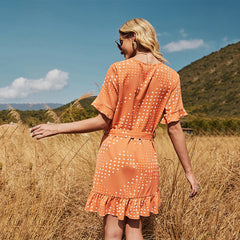 Soft Button Classic Dress
