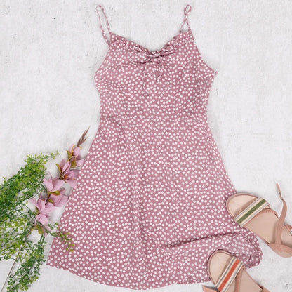 Ditsy Print Summer Dress