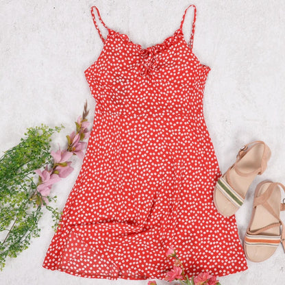 Ditsy Print Summer Dress