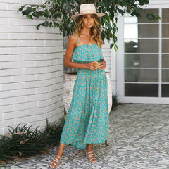 Ruffle Maxi Boho Dress