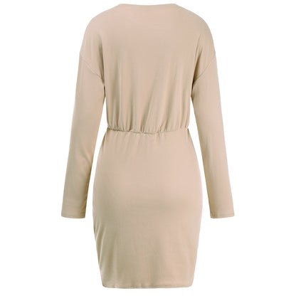 Button Skirt Bodycon Dress