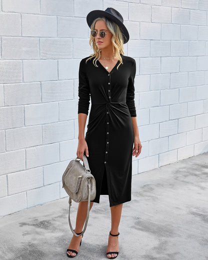 Twist Classic Bodycon Dress