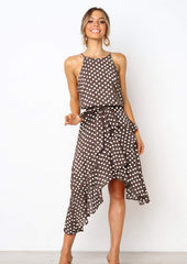 Polka Dot Wrap Dress