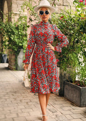 Long Sleeve Vintage Dress