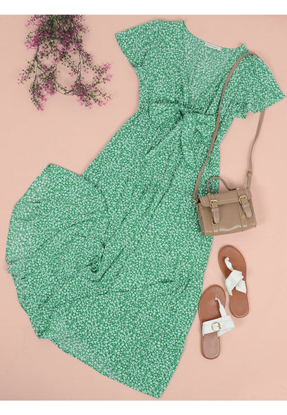 Floral Print Classic Dress