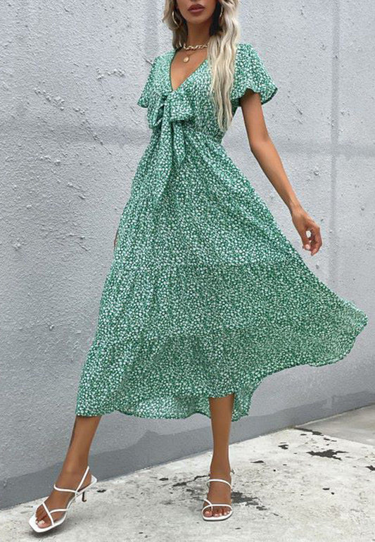 Floral Print Classic Dress