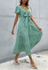 Floral Print Classic Dress