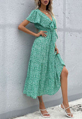 Floral Print Classic Dress