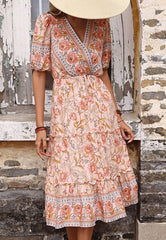 Floral Boho Sleeve Dress