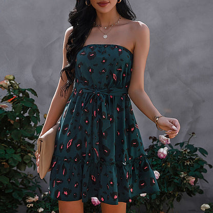 Bold Leopard Print Dress