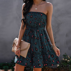 Bold Leopard Print Dress