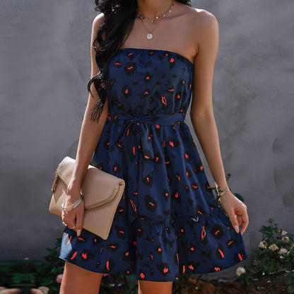 Bold Leopard Print Dress