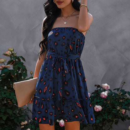 Bold Leopard Print Dress