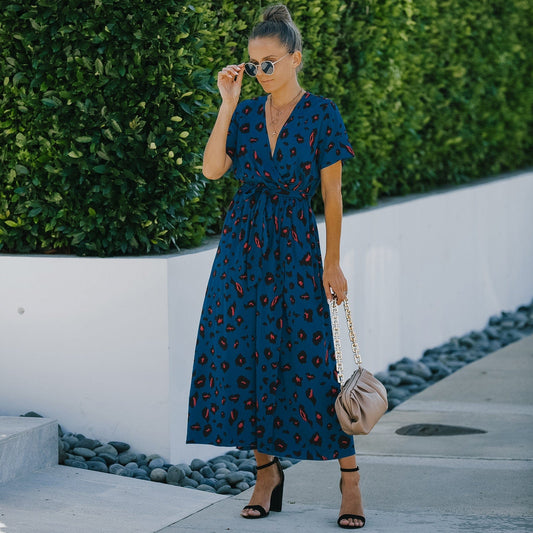 Bold Animal Print Dress
