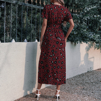 Bold Animal Print Dress