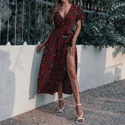 Bold Animal Print Dress