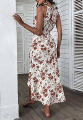 Vintage Floral Hem Dress