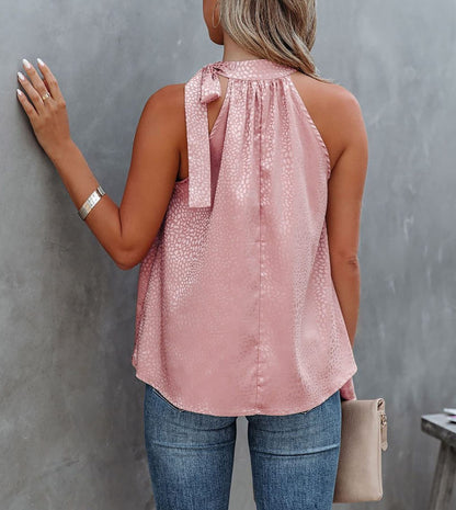 Mixed Checker Soft Ruffle Dress