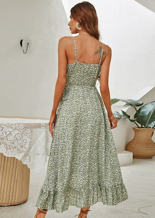 Daisy Floral Ruffle Dress
