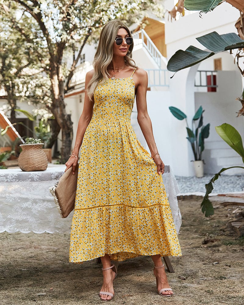 Floral Print Summer Dress