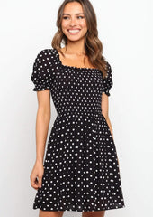 Dot Puff Summer Dress