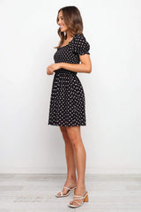 Dot Puff Summer Dress