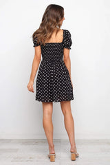 Dot Puff Summer Dress