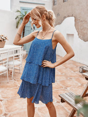 Polka Dot Ruffle Dress