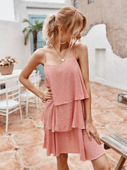 Polka Dot Ruffle Dress