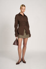 KLAUDIA - SIGNATURE WRAP TOP