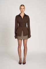 KLAUDIA - SIGNATURE WRAP TOP