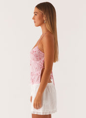 FALCES - GLAMOROUS BOLD SEQUIN TOP