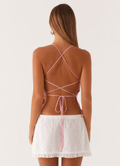 FALCES - GLAMOROUS BOLD SEQUIN TOP