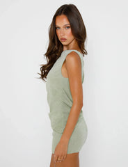 Noella - One-Shoulder Two-Piece Set