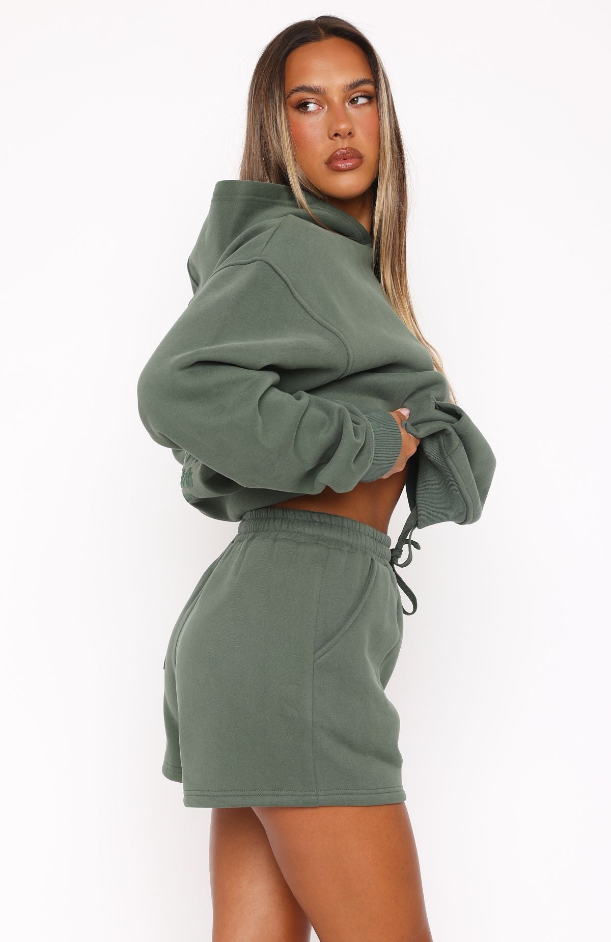 Leisure Edition Lounge Shorts Dark Green